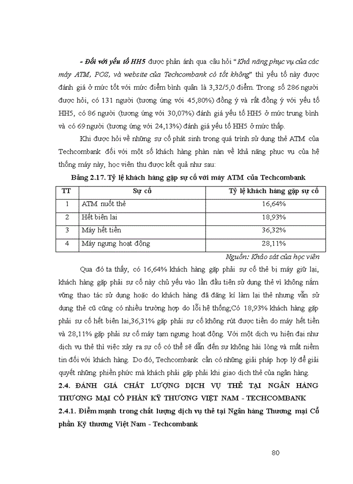 image for page Nâng cao chất lượng dịch vụ thẻ tại Ngân hàng TMCP Kỹ thương Việt Nam - Techcombank