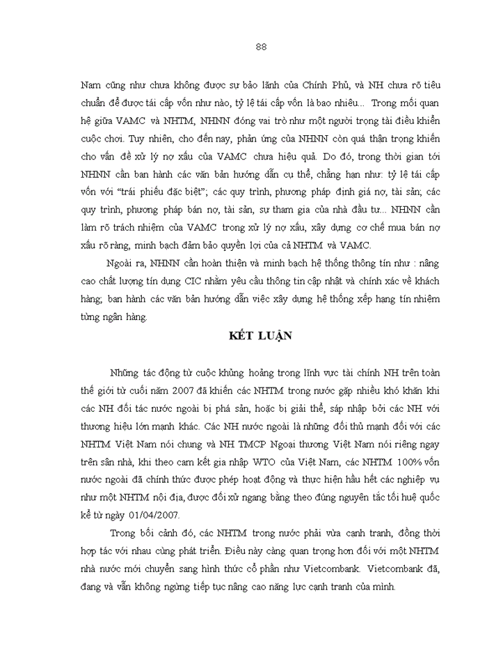 image for page Nâng cao năng lực cạnh tranh của NH thương mại cổ phần Ngoại thương Việt Nam