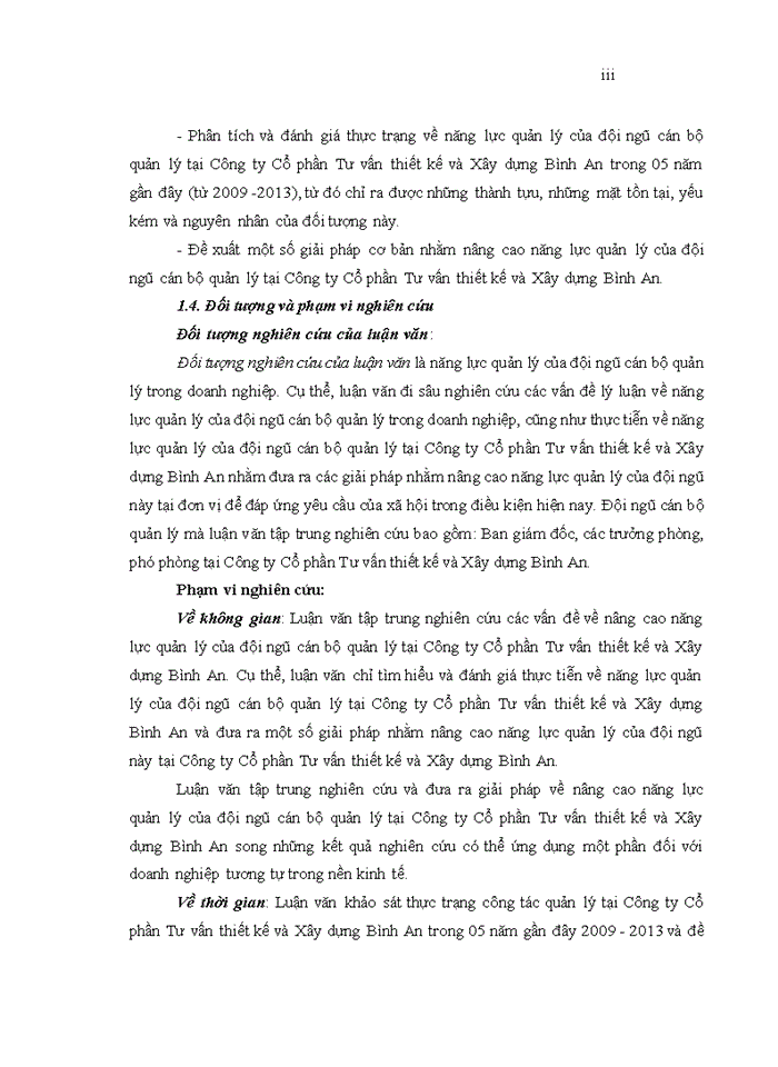 image for page Nâng cao năng lực quản lý của đội ngũ cán bộ quản lý tại Công ty Cổ phần Tư vấn thiết kế và xây dựng Bình An