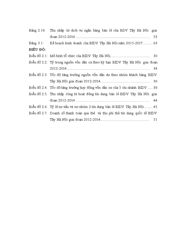 image for page Phát triển dịch vụ ngân hàng bán lẻ tại Ngân hàng TMCP đầu tư và phát triển Việt Nam chi nhánh Tây Hà Nội