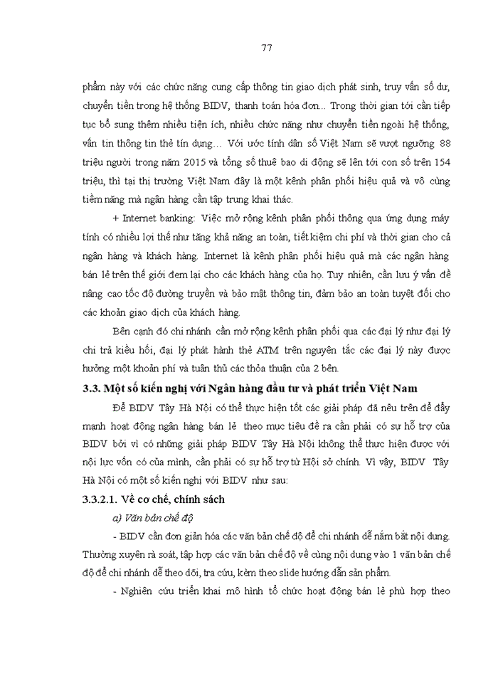 image for page Phát triển dịch vụ ngân hàng bán lẻ tại Ngân hàng TMCP đầu tư và phát triển Việt Nam chi nhánh Tây Hà Nội