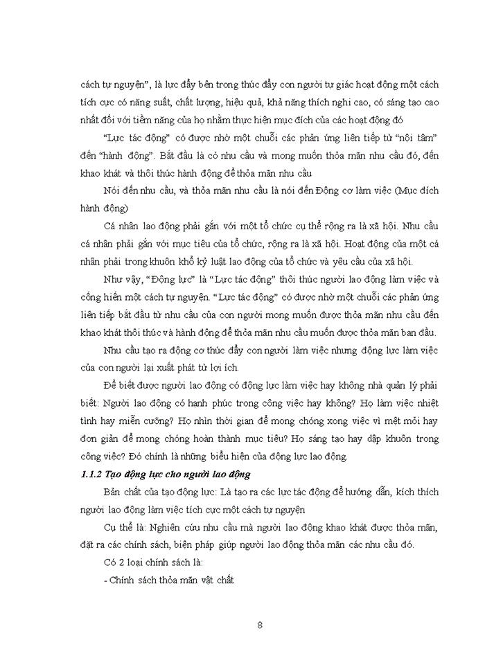 image for page Tạo động lực cho người lao động tại Công ty cổ phần tư vấn xây dựng và phát triển điện
