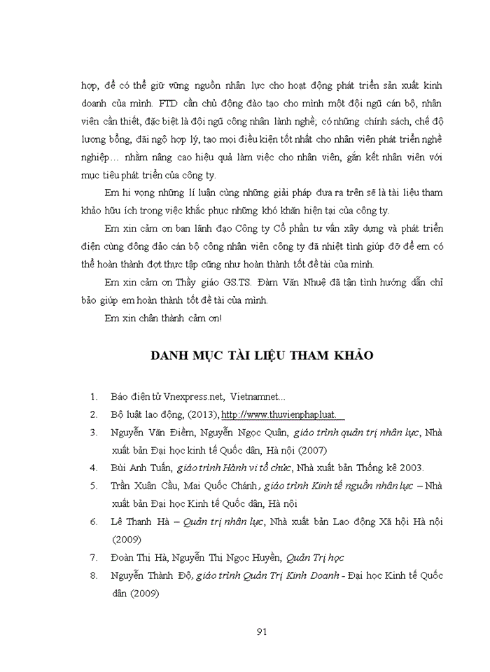 image for page Tạo động lực cho người lao động tại Công ty cổ phần tư vấn xây dựng và phát triển điện