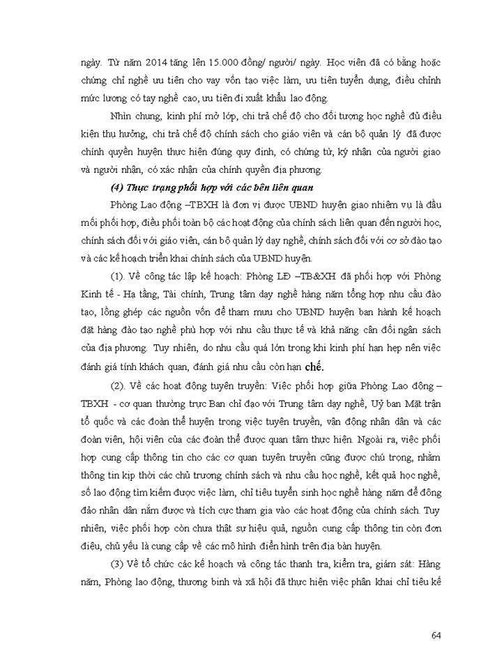 image for page Tổ chức thực thi chính sách đào tạo nghề cho lao động nông thôn của chính quyền huyện Krông Ana, tỉnh Đắk Lắk