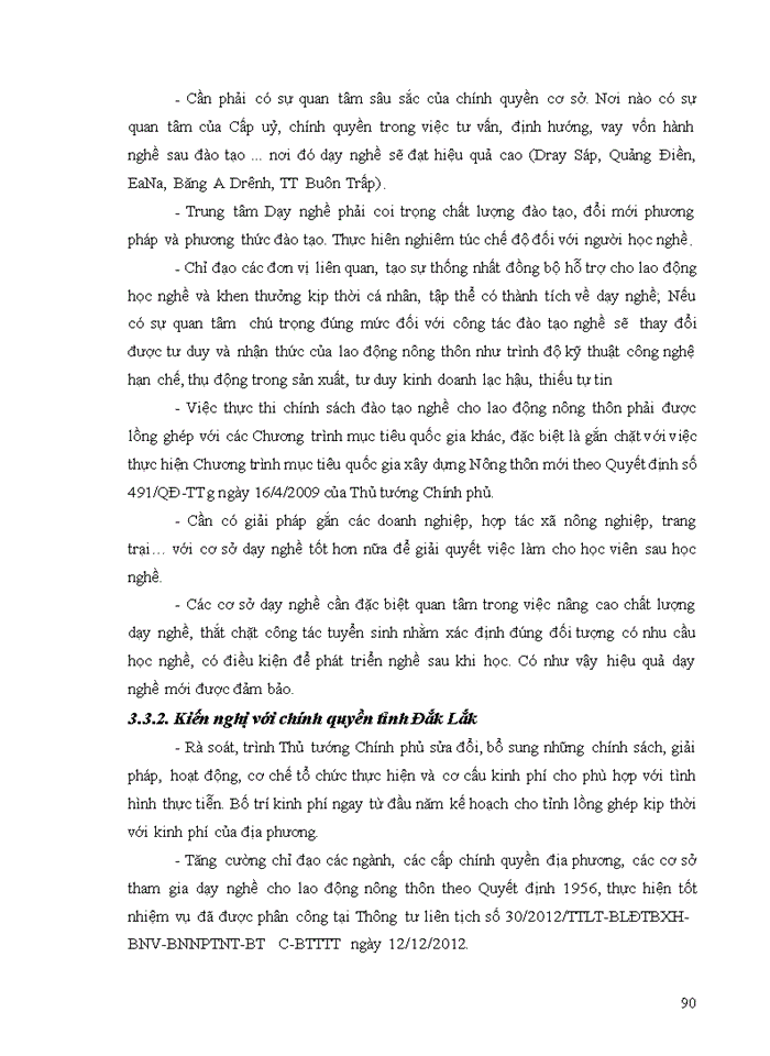 image for page Tổ chức thực thi chính sách đào tạo nghề cho lao động nông thôn của chính quyền huyện Krông Ana, tỉnh Đắk Lắk