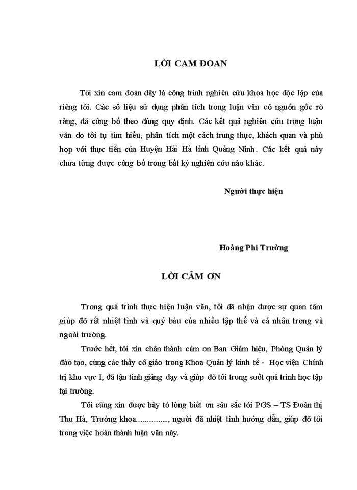 image for page Tổ chức thực thi Chương trình mục tiêu Quốc gia về xây dựng nông thôn mới trên địa bàn huyện Hải Hà – tỉnh Quảng Ninh