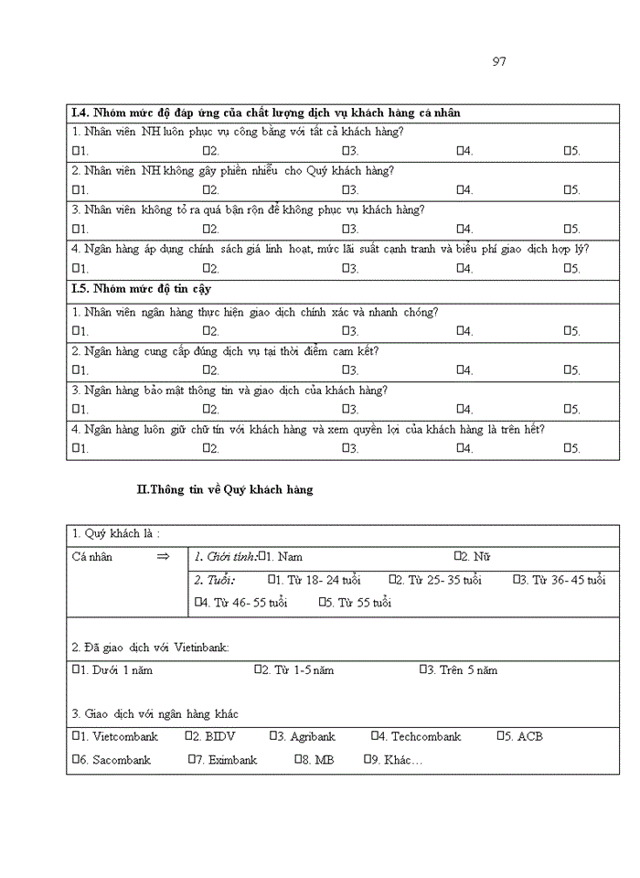 image for page Đánh giá chất lượng dịch vụ khách hàng cá nhân theo mô hình Servqual tại Ngân hàng TMCP Công thương Việt Nam Chi nhánh Bắc Hà Nội-Phòng giao dịch Hồng Hà