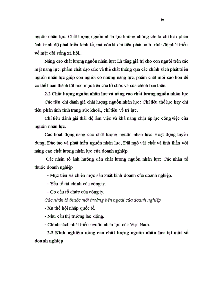 image for page Nâng cao chất lượng nguồn nhân lực tại Công ty Cổ phần thủy điện Nà Lơi