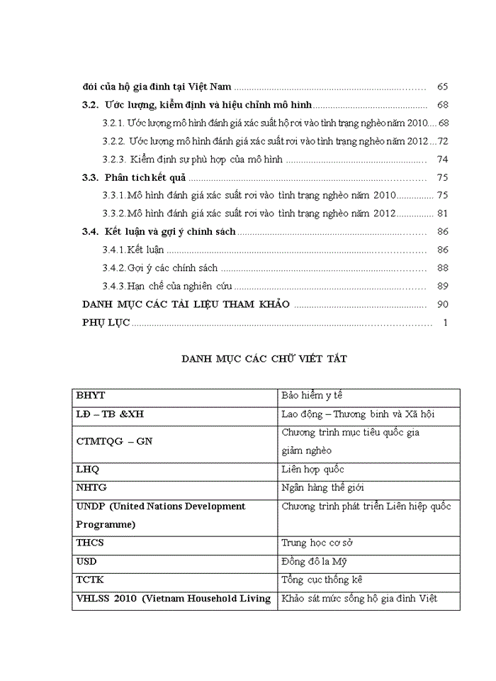 Sử dụng mô hình Multinomial Logit phân tích tác động của các nhân tố tới khả năng nghèo, thoát nghèo và tái nghèo của hộ gia đình Việt Nam