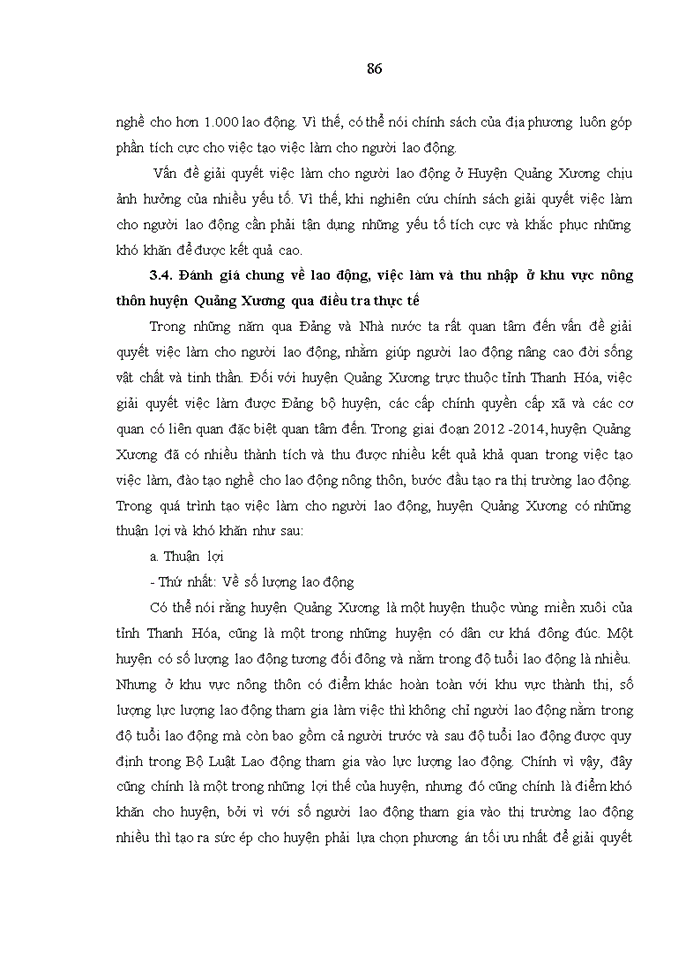 image for page Giải pháp giải quyết việc làm cho lao động khu vực nông thôn trên địa bàn huyện Quảng Xương, tỉnh Thanh Hóa