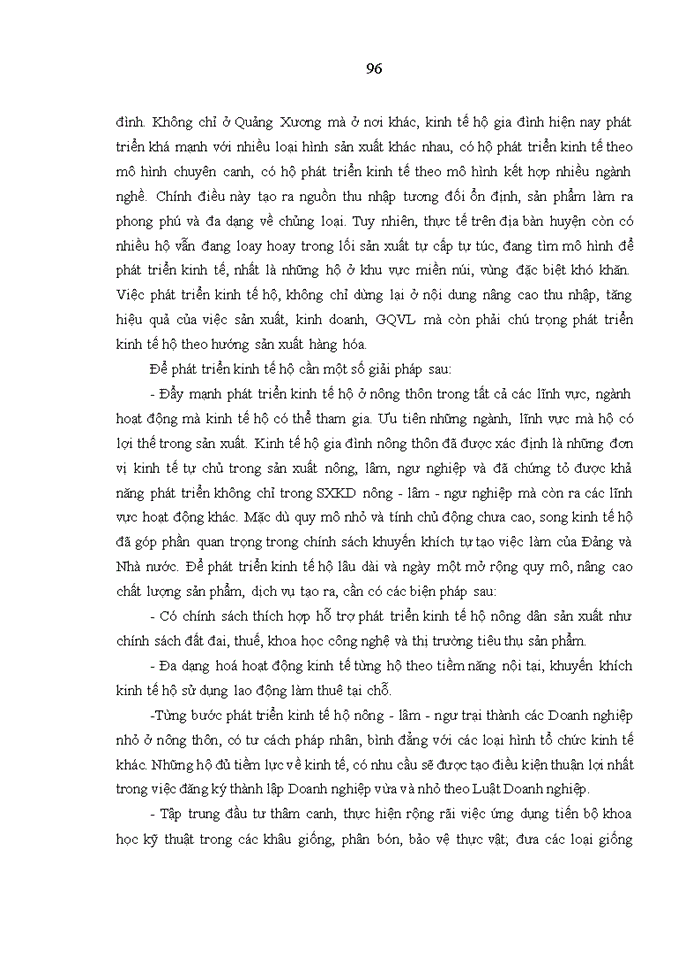 image for page Giải pháp giải quyết việc làm cho lao động khu vực nông thôn trên địa bàn huyện Quảng Xương, tỉnh Thanh Hóa