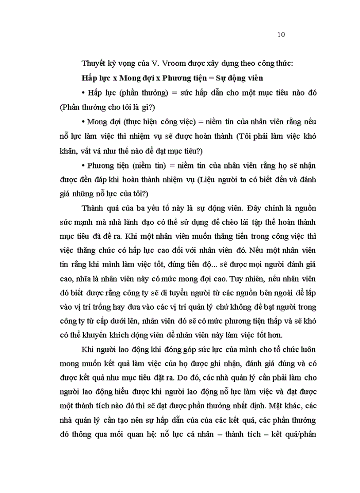 image for page Phân tích và đề xuất một số giải pháp tạo động lực cho người lao động trong công ty TNHH MTV Kinh doanh nước sạch Nam Định