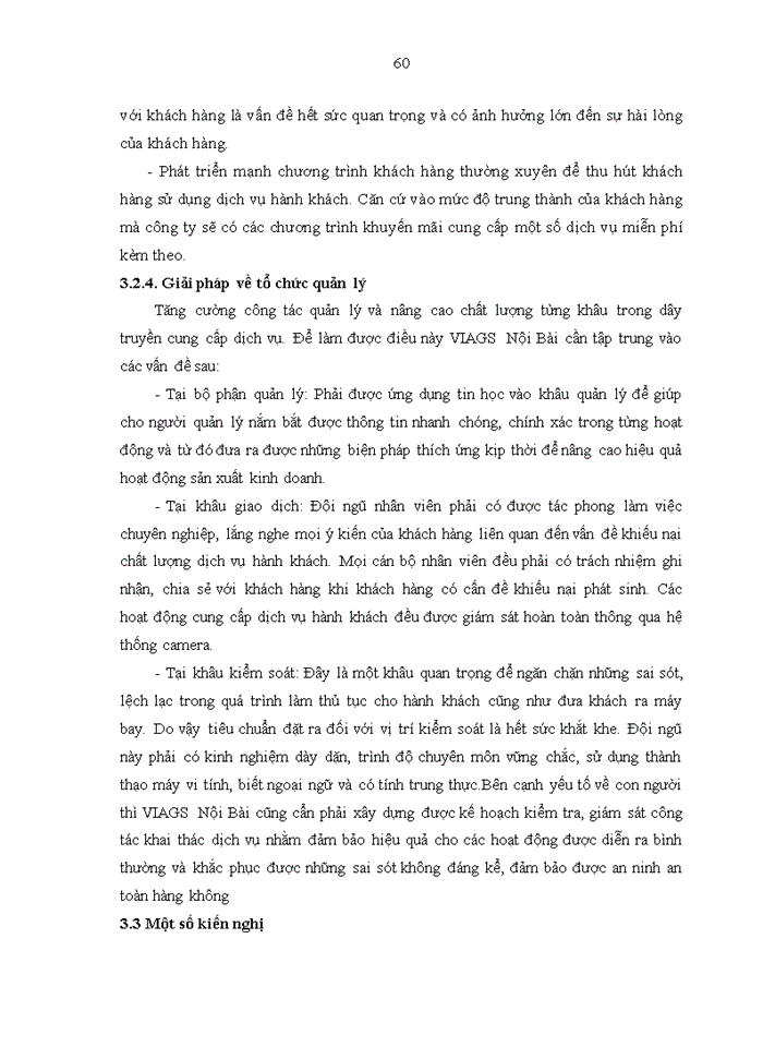 image for page Chất lượng dịch vụ hành khách của Công ty TNHH MTV Dịch vụ mặt đất Sân bay Việt Nam – chi nhánh Nội Bài