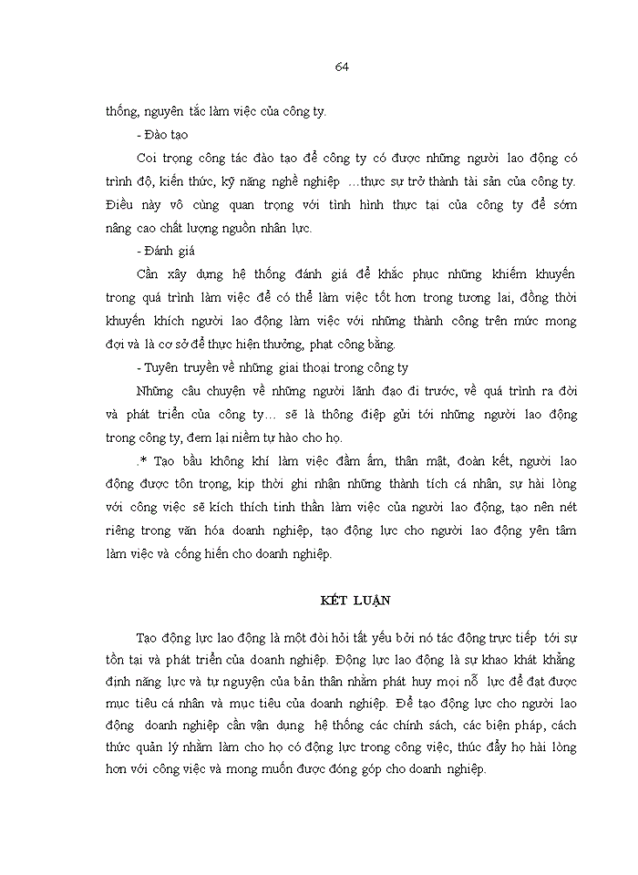 image for page Ảnh hưởng của thù lao tài chính đến động lực làm việc của người lao động tại công ty TNHH Thương mại MFC Việt Nam