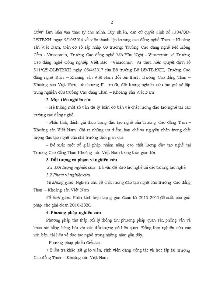 image for page Nâng cao chất lượng đào tạo nghề tại Trường Cao Đẳng nghề mỏ Hồng Cẩm