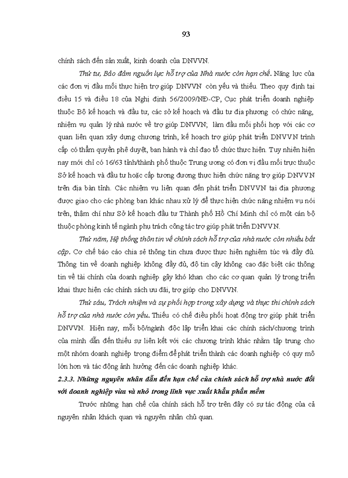image for page Nghiên cứu chính sách hỗ trợ của nhà nước đối với các doanh nghiệp vừa và nhỏ trong lĩnh vực xuất khẩu phần mềm tại Việt Nam