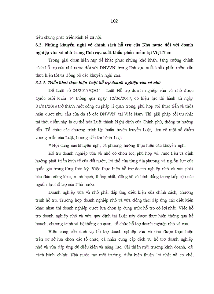 image for page Nghiên cứu chính sách hỗ trợ của nhà nước đối với các doanh nghiệp vừa và nhỏ trong lĩnh vực xuất khẩu phần mềm tại Việt Nam
