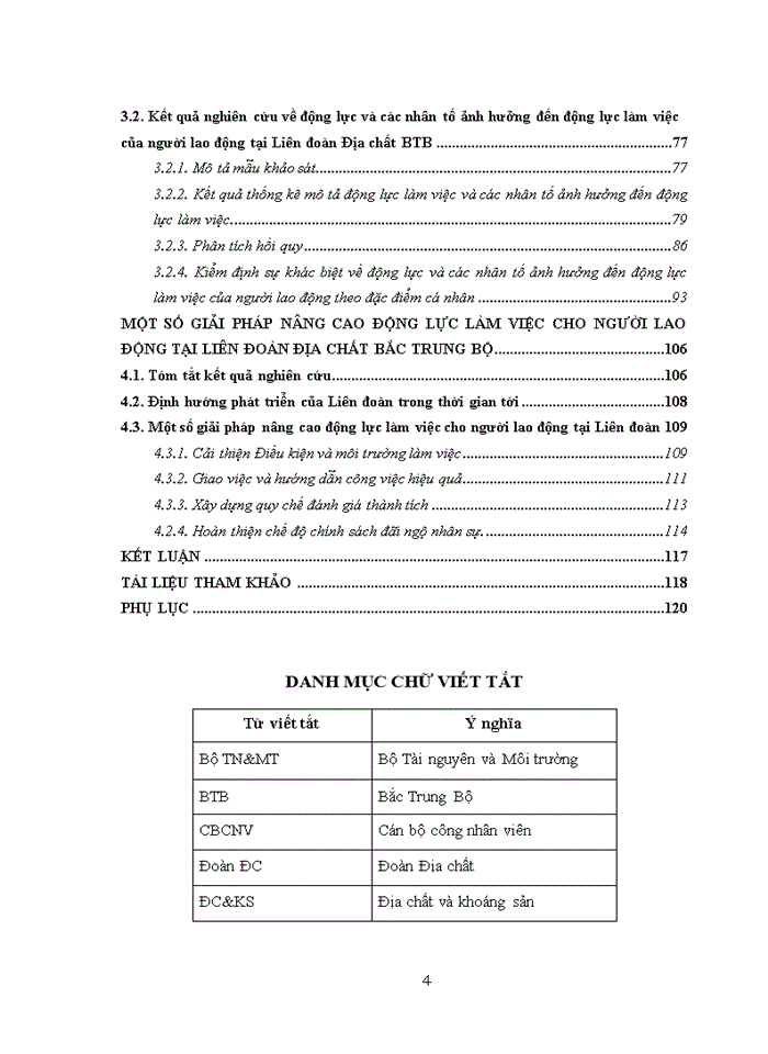 image for page Các nhân tố ảnh hưởng đến động lực làm việc của người lao động tại Liên đoàn Địa chất BTB