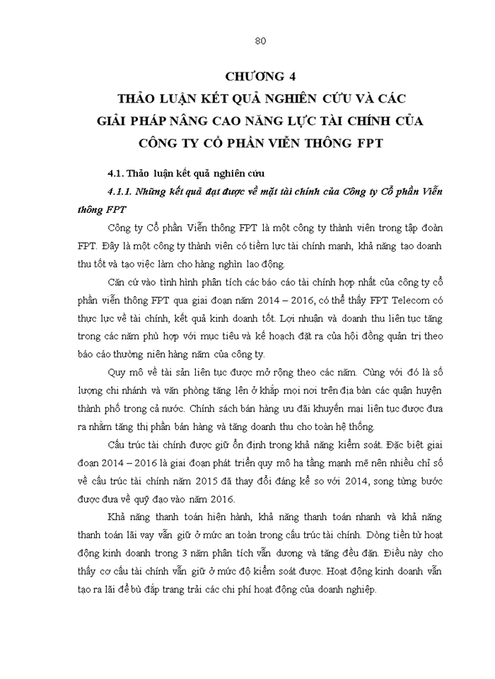 image for page Phân tích báo cáo tài chính của Công ty Cổ phần Viễn thông FPT