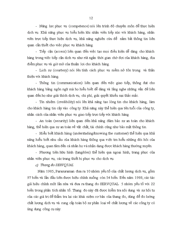 image for page Chất lượng dịch vụ hành khách của Công ty TNHH MTV Dịch vụ mặt đất Sân bay Việt Nam – chi nhánh Nội Bài