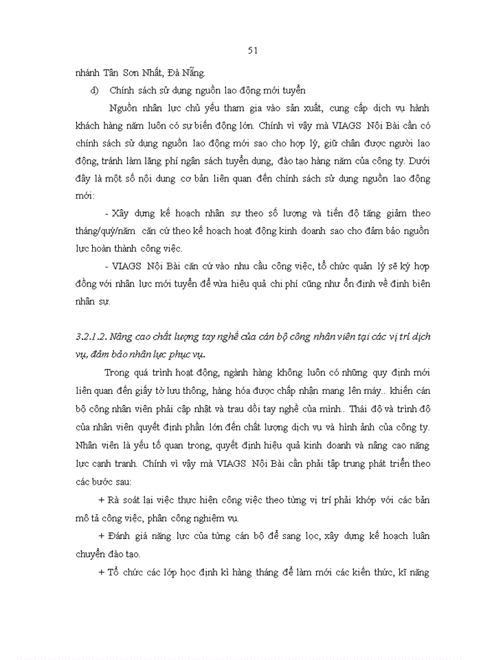 image for page Chất lượng dịch vụ hành khách của Công ty TNHH MTV Dịch vụ mặt đất Sân bay Việt Nam – chi nhánh Nội Bài