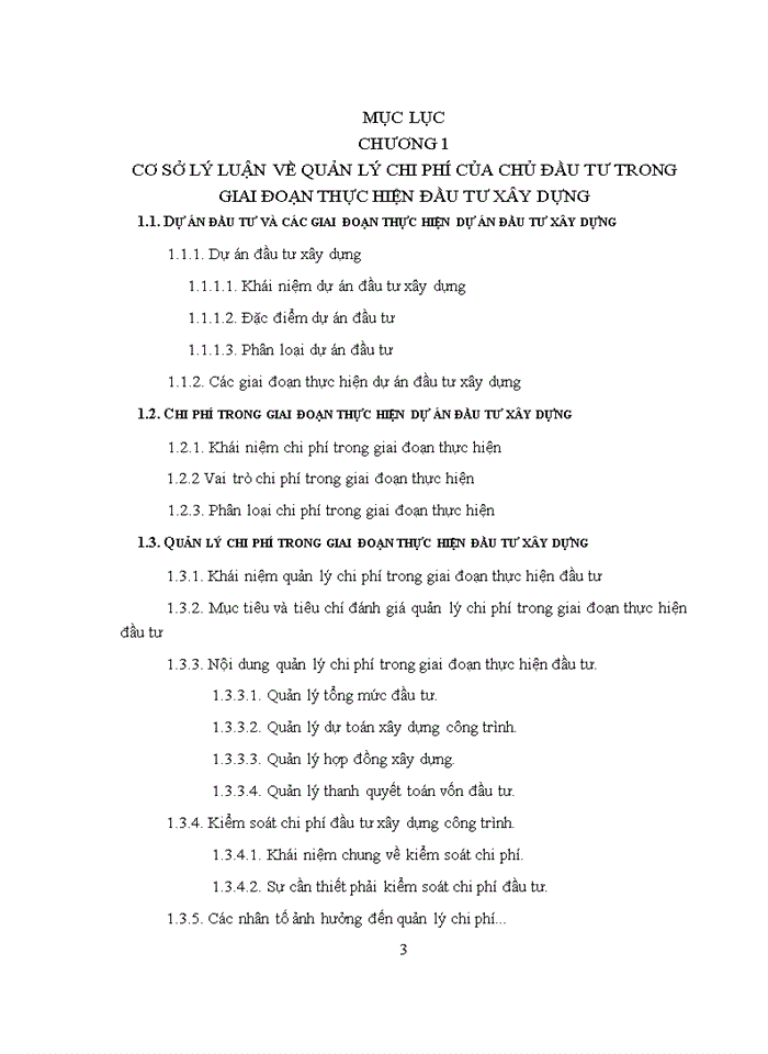 image for page Quản lý chi phí của chủ đầu tư trong giai đoạn thực hiện đầu tư xây dựng tại Trường Cao đẳng Kinh tế - Kỹ thuật Điện Biên