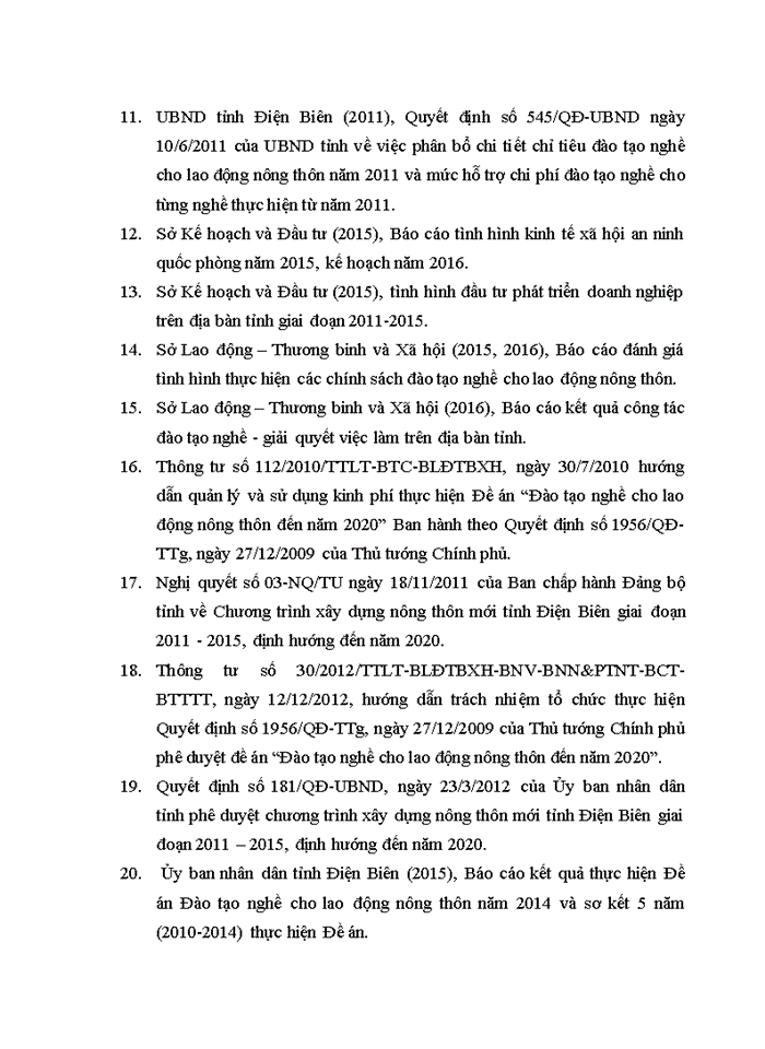 image for page Tổ chức thực thi chính sách đào tạo nghề cho lao động nông thôn trên địa bàn tỉnh Điện Biên