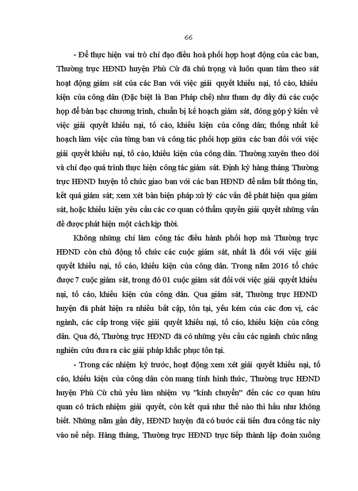 image for page Giám sát của Hội đồng nhân dân huyện Phù Cừ đối với việc giải quyết khiếu nại, tố cáo, khiếu kiện của công dân