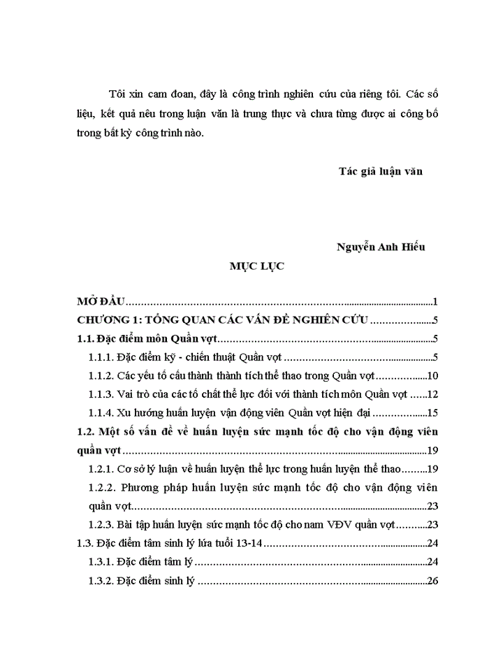 image for page Nghiên cứu lựa chọn bài tập phát triển sức mạnh tốc độ cho nam vđv quần vợt lứa tuổi 13-14 tỉnh Quảng Ninh