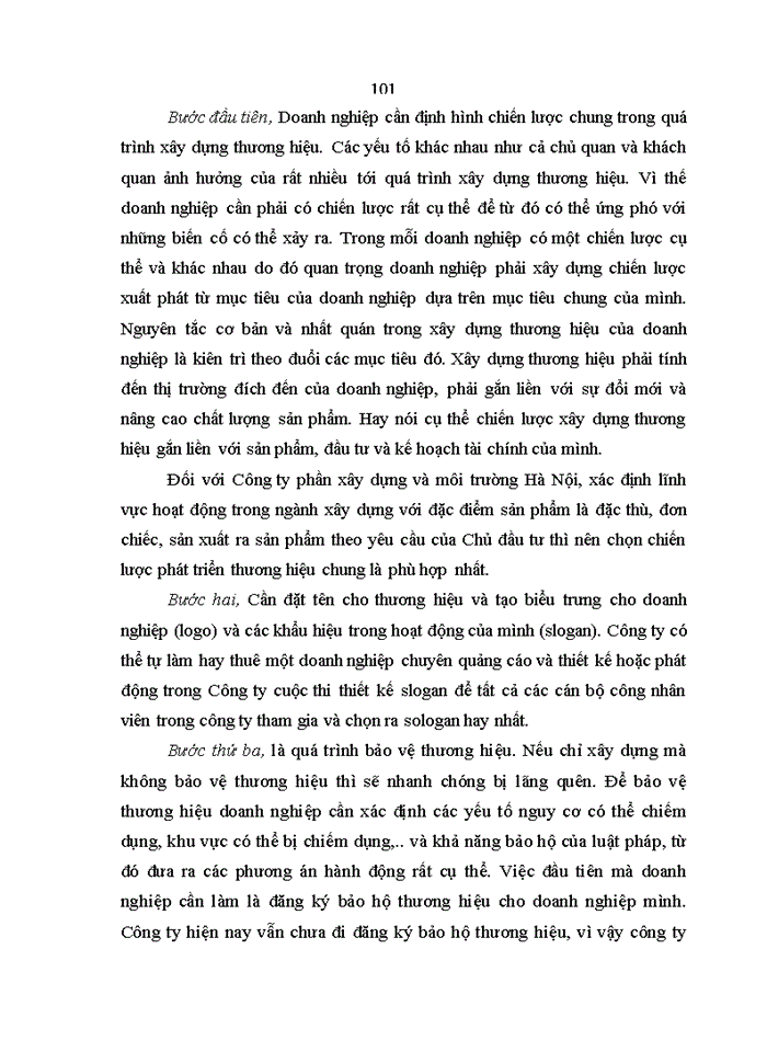 image for page Nâng cao năng lực đấu thầu tại Công ty cổ phần xây dựng và môi trường Hà Nội