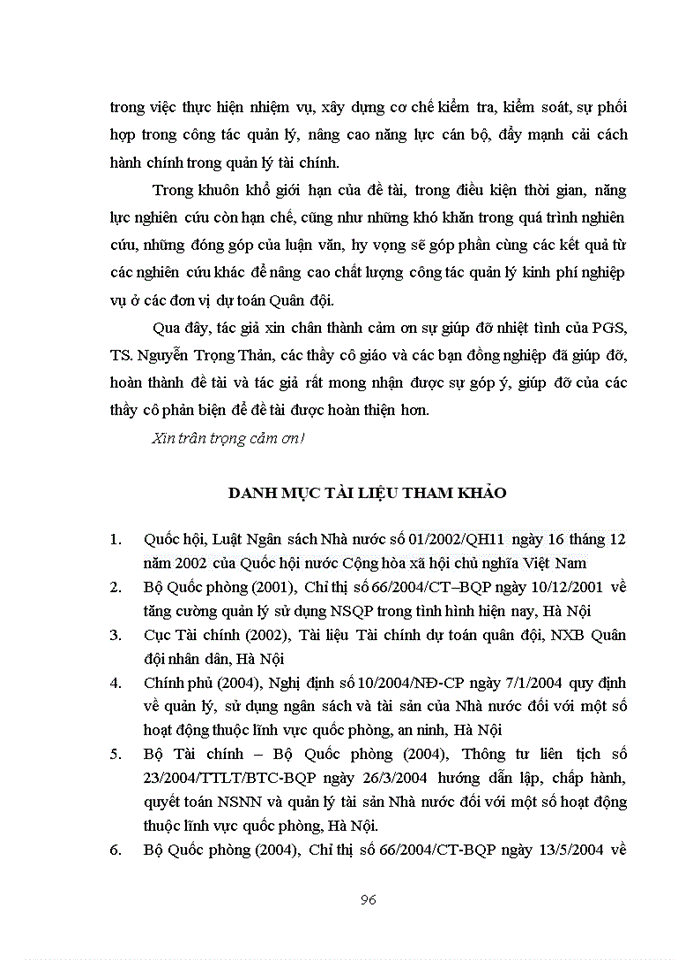 image for page Quản lý kinh phí nghiệp vụ tại Viện Vũ khí – Tổng cục Công nghiệp Quốc phòng