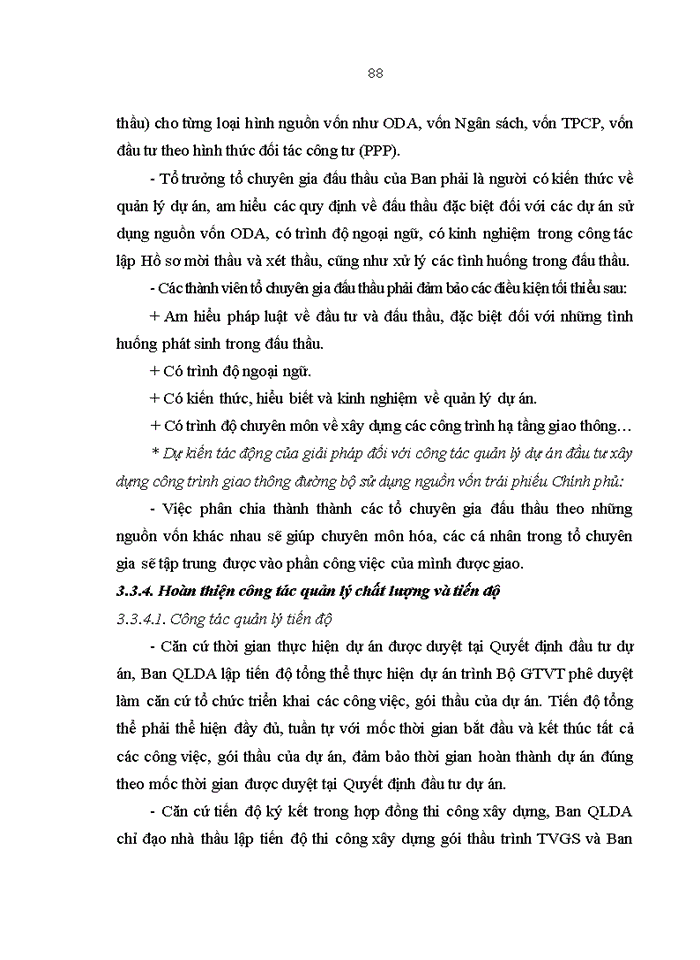 image for page Hoàn thiện công tác  quản lý dự án đầu tư xây dựng công trình giao thông đường bộ sử dụng nguồn vốn trái phiếu chính phủ tại ban quản lý dự án Thăng Long - bộ giao thông vận tải