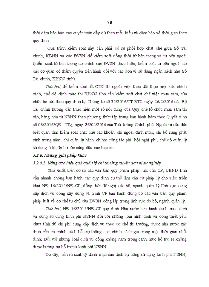 image for page Quản lý chi thường xuyên đơn vị sự nghiệp tại Sở Tài chính Hà Tĩnh