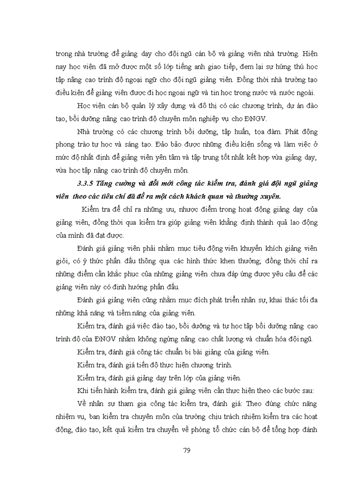 image for page Chất lượng đội ngũ giảng viên của Học viện Cán bộ quản lý xây dựng và đô thị