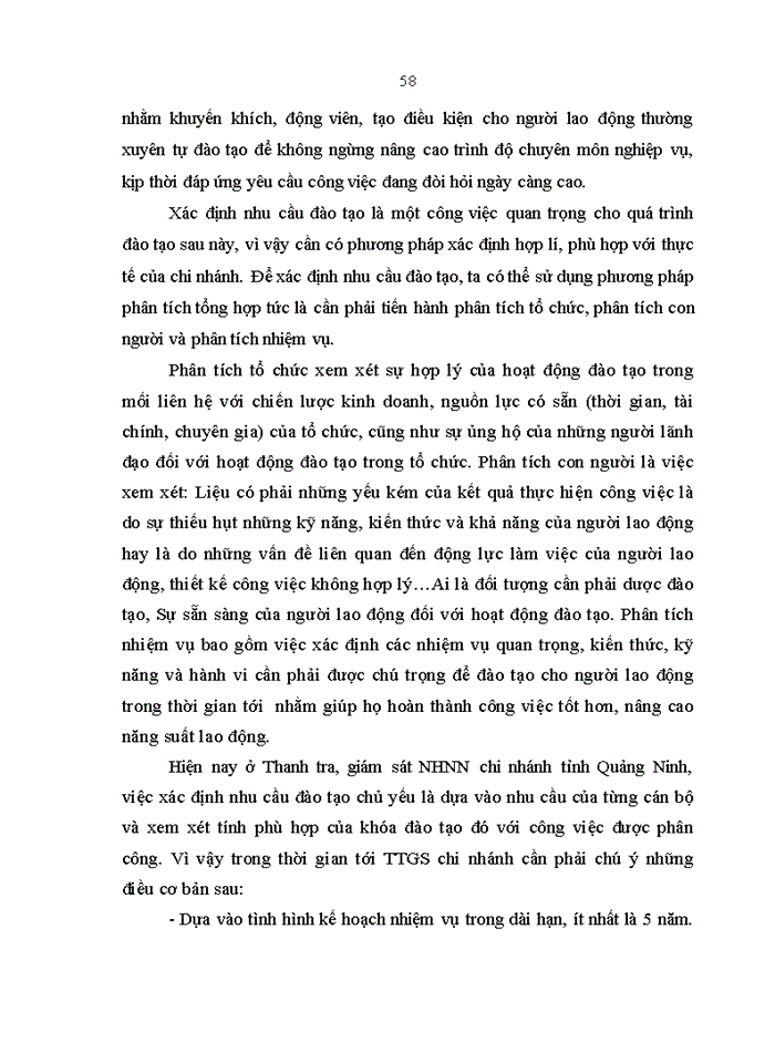 image for page Công tác đào tạo cán bộ thanh tra, giám sát của Ngân hàng Nhà Nước chi nhánh tỉnh Quảng Ninh
