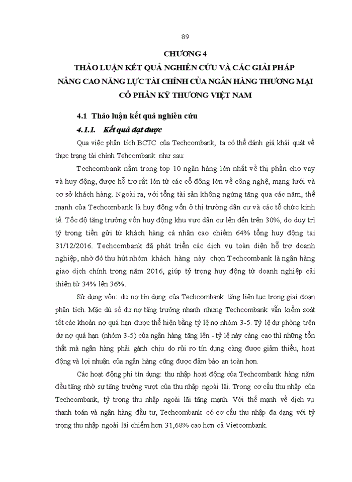 image for page Phân tích báo cáo tài chính của Ngân hàng thương mại cổ phần Kỹ Thương Việt Nam