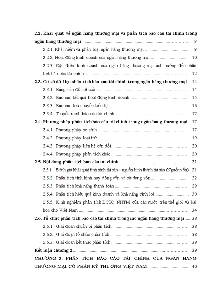 image for page Phân tích báo cáo tài chính của Ngân hàng TMCP Kỹ thương Việt Nam