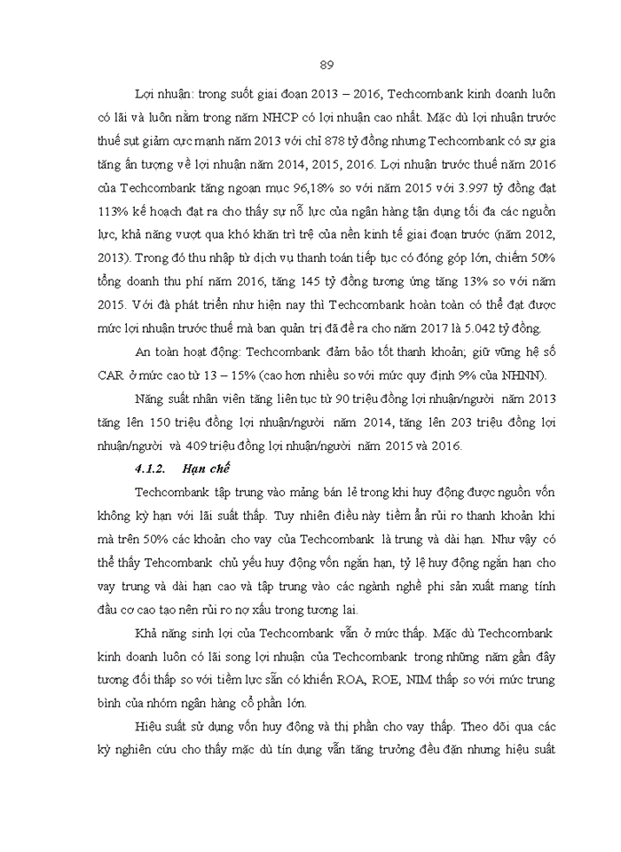 image for page Phân tích báo cáo tài chính của Ngân hàng TMCP Kỹ thương Việt Nam