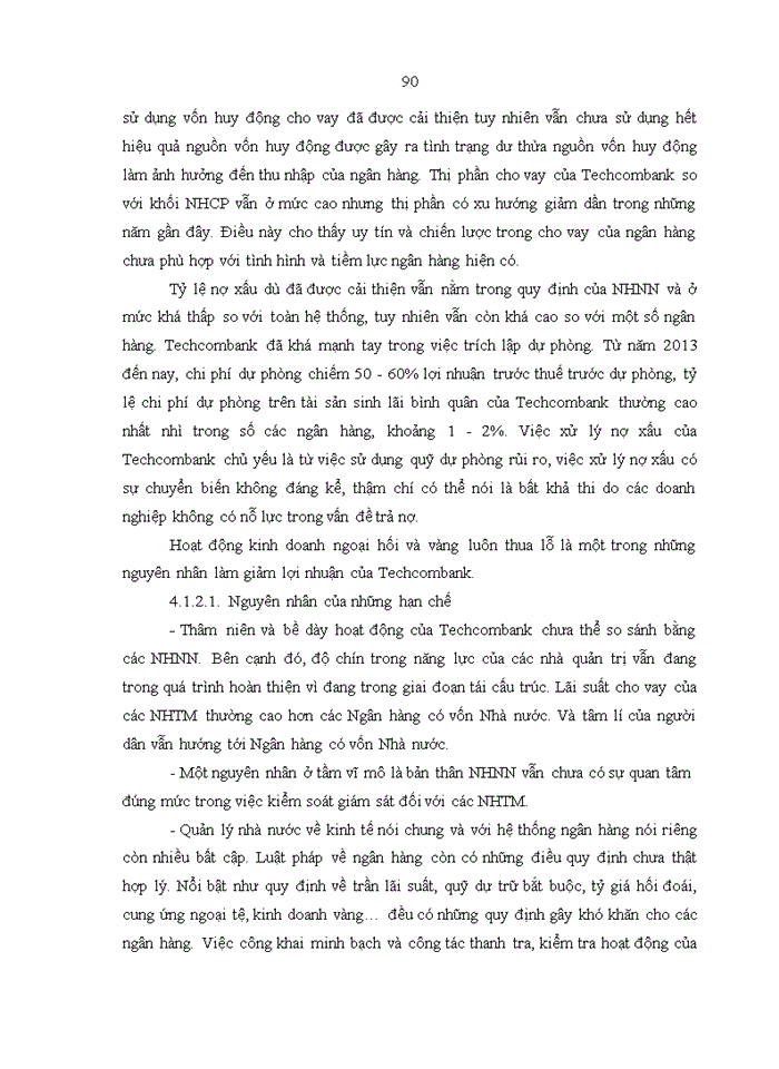 image for page Phân tích báo cáo tài chính của Ngân hàng TMCP Kỹ thương Việt Nam