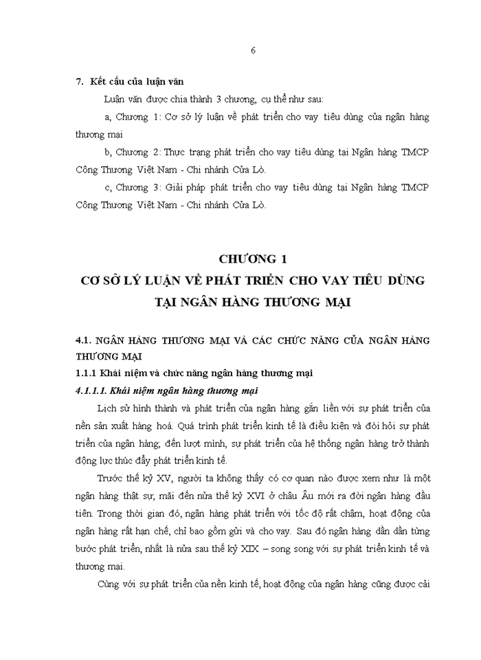 image for page Phát triển hoạt động cho vay tiêu dùng tại Ngân hàng TMCP Công Thương Việt Nam - Chi Nhánh Cửa Lò