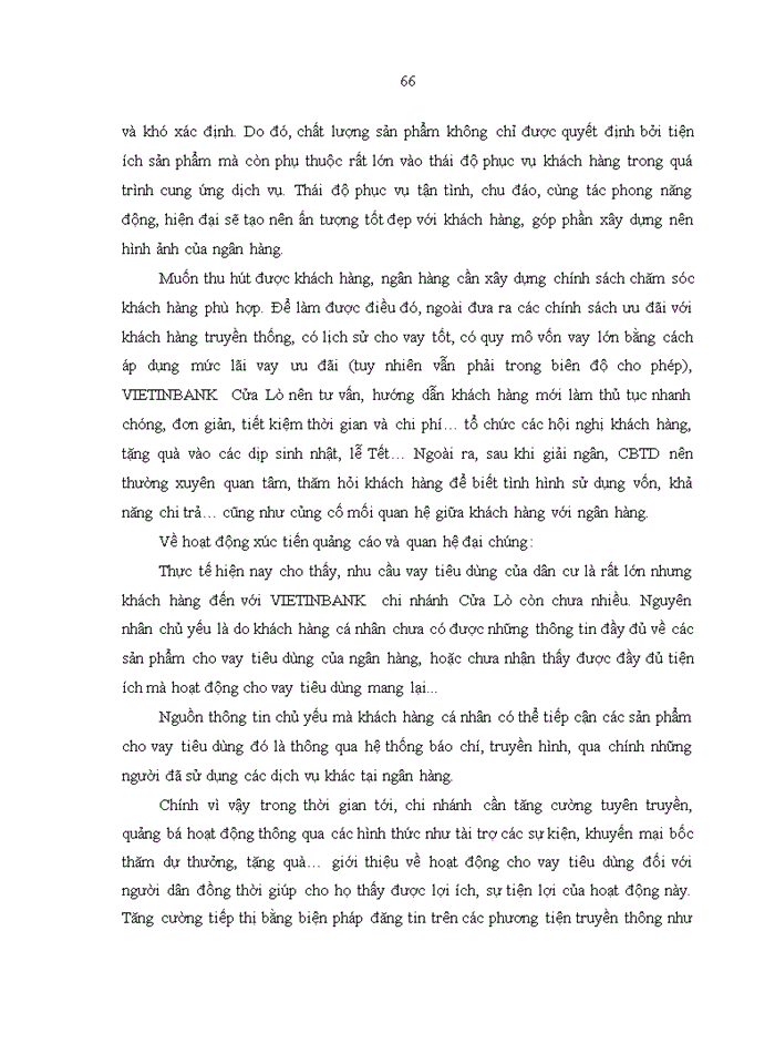 image for page Phát triển hoạt động cho vay tiêu dùng tại Ngân hàng TMCP Công Thương Việt Nam - Chi Nhánh Cửa Lò