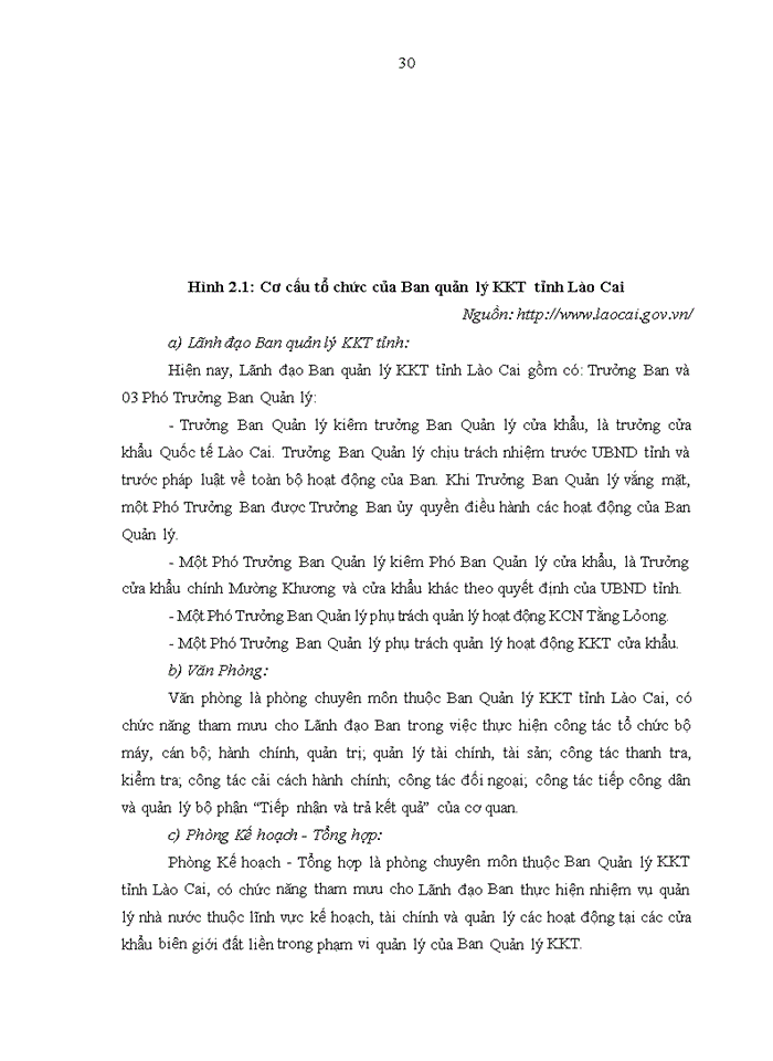 image for page Năng lực quản lý của cán bộ quản lý các phòng, ban chuyên môn tại Ban quản lý khu Kinh tế tỉnh Lào Cai