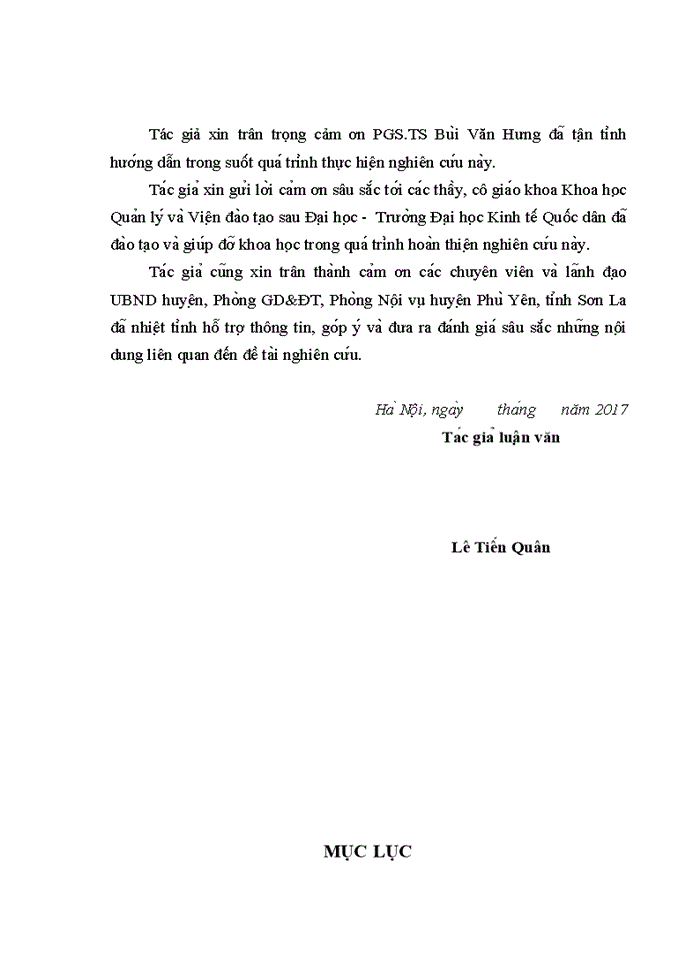image for page Năng lực cán bộ quản lý các trường tiểu học trên địa bàn huyện Phù Yên, tỉnh Sơn La