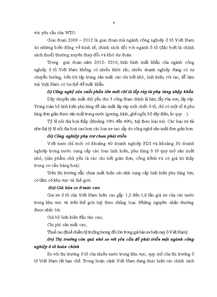 image for page Tác động của chính sách thuế xuất khẩu, thuế nhập khẩu đối với việc phát triển ngành công nghiệp ô tô ở Việt Nam