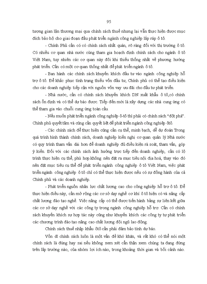 image for page Tác động của chính sách thuế xuất khẩu, thuế nhập khẩu đối với việc phát triển ngành công nghiệp ô tô ở Việt Nam