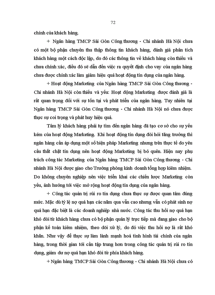 image for page Nâng cao hiệu quả hoạt động tín dụng tại Ngân hàng TMCP Sài Gòn Công Thương – Chi nhánh Hà Nội