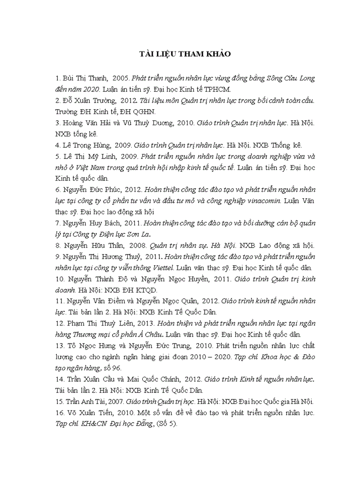 image for page Đào tạo nguồn nhân lực tại khối Vận hành & công nghệ - Ngân hàng TMCP kỹ thương Việt Nam (Techcombank)