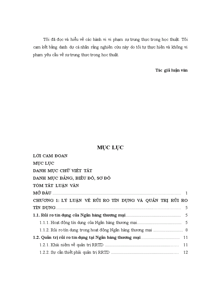 image for page Quản trị rủi ro tín dụng tại ngân hàng thương mại cổ phần đầu tư phát triển Việt Nam chi nhánh Hà Thành
