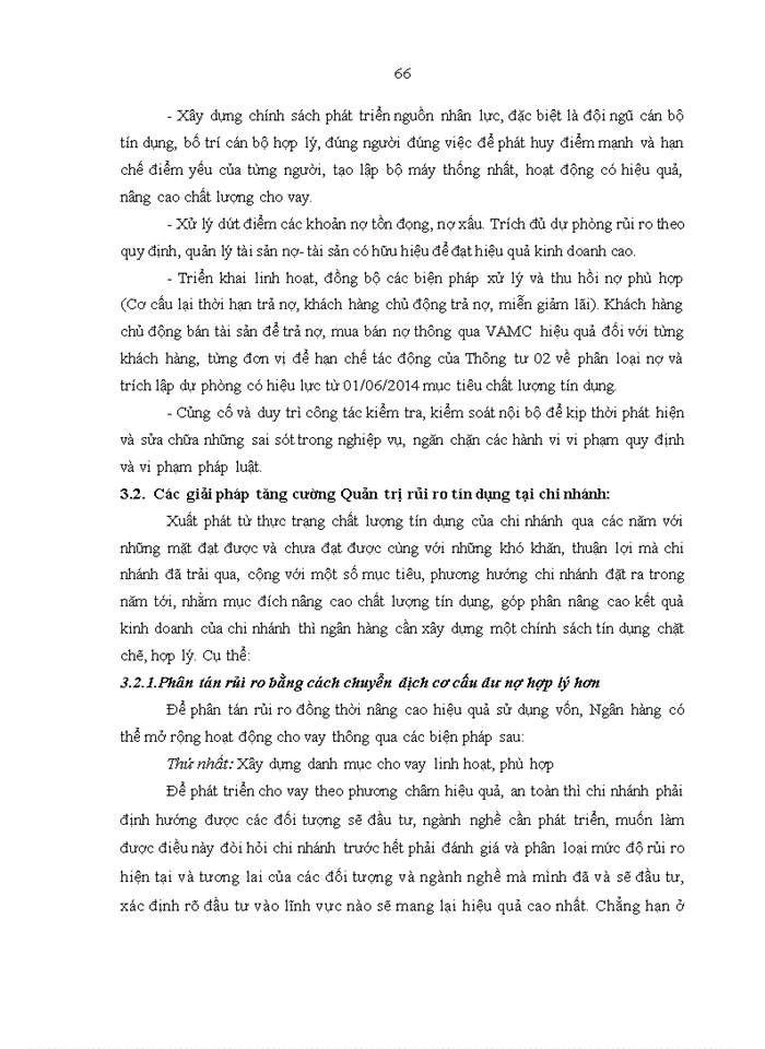image for page Quản trị rủi ro tín dụng tại ngân hàng thương mại cổ phần đầu tư phát triển Việt Nam chi nhánh Hà Thành