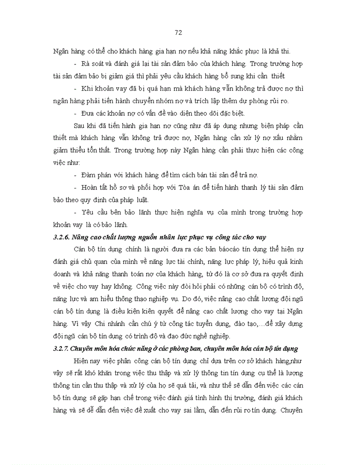 image for page Quản trị rủi ro tín dụng tại ngân hàng thương mại cổ phần đầu tư phát triển Việt Nam chi nhánh Hà Thành